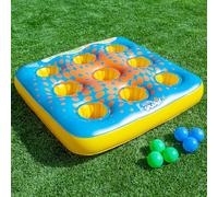 Molto | 3 strisce gonfiabili a lancio con 6 palline - gioco esterno per bambini - gioco educativo gonfiabile per giardino e piscina - divertente e attivo