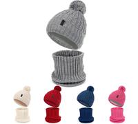 Molto Autunno e Inverno Caldo Berretto con Pile e Sciarpa ad Ansa Set...