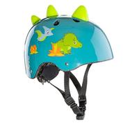 MOLTO - Casco per Bambini con Design Dinosauro/Unicorno e Corna 3D, Casco Regolabile, Leggero e Confortevole, Ideale per Bicicletta, Monopattino, Monopattino e Skateboard, dai 3 Anni in su