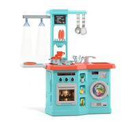 MOLTO | Cucina giocattolo elettronica da studio con luci - Cucina per bambini con forno, piano cottura, lavatrice e 12 accessori - Giocattolo educativo per bambini