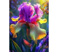 Molto esclusivo, bello e grande, resistente all'inverno, facile da coltivare, colorato, di facile manutenzione, 8 cipolle