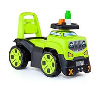 MOLTO | Kit di corredi 3 in 1 SUV con set di blocchi | Corridoi SUV verde | Giocattoli per bambini sicuri e resistenti | Incoraggia lo sviluppo di bambini e ragazze | +10 mesi
