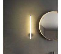 Molto Luce Applique a LED VINA UP M, nera, altezza 60 cm, IP44, CCT Molto Luce