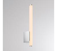 Molto Luce Applique a LED VINA UP S, color cromo, altezza 40 cm, IP44 CCT Molto Luce