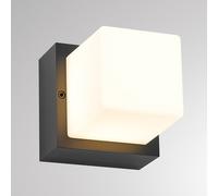 Molto Luce Applique da esterni LED FYNN-O, antracite, 11 cm, IP65, CCT on/off Molto Luce