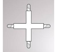 Molto Luce Connettore a croce per sistema binario bifase Volare, bianco Molto Luce