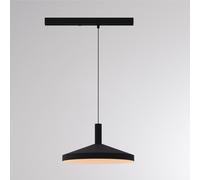 Molto Luce Lampada a sospensione su binario a LED LORA III, nera, Ø 36 cm, 40°, CCT, Molto Luce