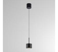 Molto Luce Lampada LED a sospensione MAG MINI, nera, Ø 9 cm, CCT, dimmerabile, metallo Molto Luce