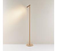 Molto Luce Lampada LED da pavimento Mimo F, color sabbia, alluminio Molto Luce