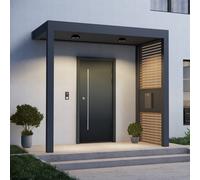 Molto Luce Plafoniera da esterno Nona, Ø 18,2 cm, antracite Molto Luce