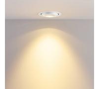 Molto Luce Plafoniera LED da incasso MAG MINI, bianco, Ø 10 cm, CCT 18 V Molto Luce