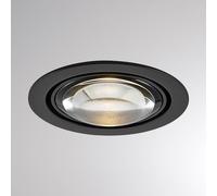 Molto Luce Plafoniera LED da incasso MAG MINI nera Ø 10 cm CCT 18 V Molto Luce