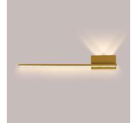 Molto Moderna VANITÀ Molto Molto Lumina Long LAMPAGNO Molto Molto MINIMALISTRE PERCHI PERCHINE Linea LUCI di BASCIO della Parete Interno, lampadario Moderno (Oro, 60 cm)