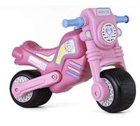 MOLTO | Moto cavalcabile Molto Cross Rosa | Moto Corre Corridoi per tutti i tipi di terreno | Giocattoli sicuri e resistenti | Favorisce lo sviluppo sano di bambini e ragazze | + 18 mesi