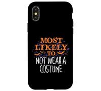 Molto probabile che Halloween non indossi un costume abbinato Custodia per iPhone X/XS