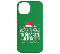 Molto probabilmente decorare il pigiama natalizio della famiglia di cani Custodia per iPhone 14