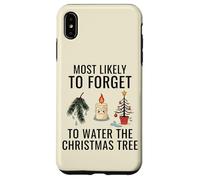 Molto probabilmente dimentica di annaffiare l'albero di Natale Custodia per iPhone XS Max