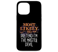 Molto probabilmente Hocus Halloween fingono di essere il diavolo maestro Custodia per iPhone 13 Pro Max