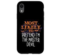 Molto probabilmente Hocus Halloween fingono di essere il diavolo maestro Custodia per iPhone XR