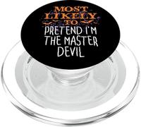 Molto probabilmente Hocus Halloween fingono di essere il diavolo maestro PopSockets PopGrip per MagSafe