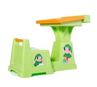 Molto - Pupitre per bambini, colorato con stoccaggio e accessori inclusi, tavolo da studio, disegno e gioco per bambini e ragazze, scrivania educativa per dipingere o disegnare, +12 mesi