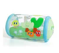 Molto | Rullo Sensoriale Gonfiabile Bambino - Design Gusy Light - Stimola Gatteo e Coordinazione - con palline sonore - da 0 mesi - 45 x 22 cm