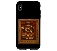Molto rumore per il caffè Shakespeare Divertente Divertente Titolo Meme Custodia per iPhone XS Max
