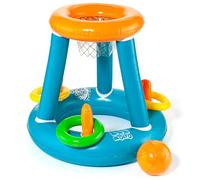 Molto | Set Gonfiabile da Basket per Piscina e Giardino - Cestino Gonfiabile per Bambini - Set da Basket per Esterno - con Palla Gonfiabile