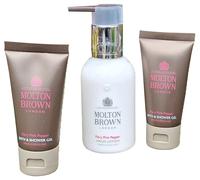 MOLTON BROWN 2 X 30Ml 1 X 100Ml Gel Doccia E Crema Mani Pink Pepper
