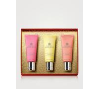 Molton Brown Mano Crema Set Regalo Floreale & Piccante Lusso Trio Confezione 3 X