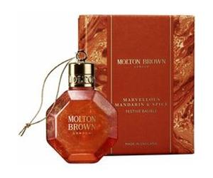 Molton Brown Marvelous Mandarin & Spice Festive Bauble Gel da bagno e doccia 75 ml - Gel doccia
