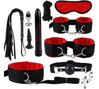 MOLUCI Cinghie per Mani e Piedi in Nylon con Strumenti di Gioco Accessori per Costumi Cosplay