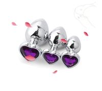 MOLUCI Set Grande + Medio + Piccolo in Acciaio Inox Viola ÂnâlṔlūg Tóy
