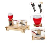 MOLUCKFU 1 Set Kit Esperimento Elettrica Al per Studenti Materiale Didattico Diy Facile da Assemblare Progetti Innovativi e Creativi per Apprendimento