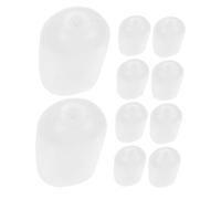 MOLUCKFU 10 Pezzi Squeaker per Giocattoli per Cani e Bambole Fai da Te, Inserti Rumoristi a Doppio Suono 9,8 Cm, Accessori per Riparazione e Creazione di Giochi per Ragazzo Ragazza
