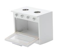 MOLUCKFU 12 per Casa delle Bambole Utensile da Cucina in Miniatura Resistente Mobili Giocattolo per e Decorazione Fai da Te