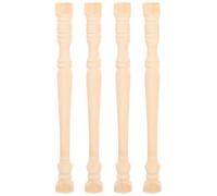 MOLUCKFU 12, Set 4 Pezzi di Colonne Romane Decorative per Micro Scene Fai da Te, Accessori Miniatura per Decorazioni di Interni e Balconi di Mini Case