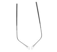 MOLUCKFU 1paio Braccia Di Ricambio Per Occhiali Kit Di Riparazione Con Stanghette Metallo Trasparente Design Elegante e Comfort Assicurato Adatto Per Uso Personale e Professionale