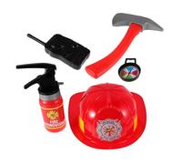 MOLUCKFU 1set Giocattoli Per Vigili Del Per Include Estintore e Accessori Ruolo Kit Cosplay Per Attività Ricreative e Educative