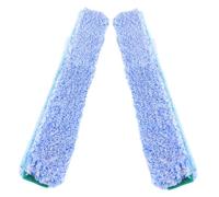 MOLUCKFU 2 Pezzi Ricariche in Microfibra per Tergivetro Vetri 35cm Riutilizzabili Facili da Pulire per Pulizia Quotidiana di Finestre e Specchi in Casa
