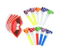 MOLUCKFU 20pezzi Trombette Da Festa Colorate Soffiatori Divertenti Per Compleanni e Celebrazioni Accessori Per Eventi Familiari e Festival Giocattoli Cheering Per Momenti Di Gioia e