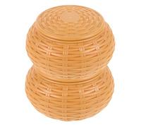 MOLUCKFU 2pezzi Contenitori Per Gioco Del Go Scatola Di Stoccaggio Per Gioco Da Tavolo Cinese Portatile e Resistente Per Iniziati