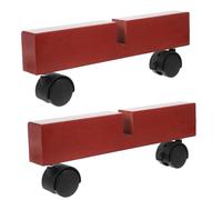 MOLUCKFU 2pezzi Supporto per Pannello Separatore con Ruote Base per Divider Stile Elegante per Uffici e Ambienti Domestici