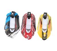 MOLUCKFU 3 pezzi Mini Barche Gonfiabili per Bagnetto Giocattoli Acqua Divertenti e Sicuri Colorate Blu Rosso Giallo per Vasca e Piscinetta