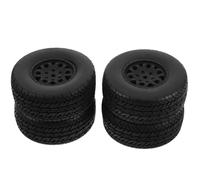 MOLUCKFU 4 Pezzi Pneumatici Piccoli per Auto Radiocomandata off-Road Ruote di Ricambio per Modelli Rc Adulti e Design Short Course per Prestazioni Veloci e Maneggevolezza Ottimale