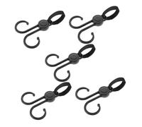 MOLUCKFU 5pezzi Ganci Per Passeggini Sedie Rotelle e Biciclette Portaborse Per Borse Per Pannolini Borse Della e Borsette Installazione Attrezzi