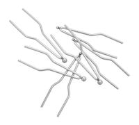 MOLUCKFU 6 Pezzi Punte per Pirografia in Lega Nichelcromo 1,5mm e 2,5 MM | Ricambio per Penna e Macchina, Sostituzione Rapida, Controllo Stabile, per Dettagli Fini e Lezioni di Falegnameria