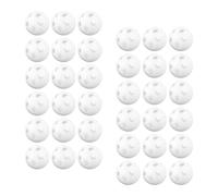 MOLUCKFU 60 Pezzi Sonaglio Campana per Ragazzo Ragazza Sonagli Sensoriali Morbidi Inserti per Sonaglio Palline Forma di Campanellino Sonagli Artigianali per Giocattoli per Ragazzo