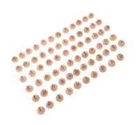 MOLUCKFU 75 Palline in Legno Numerate per Estrazioni e Giochi Bingo Numeri Incisi Resistenti Leggere e per Feste Attività Educative Building