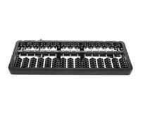 MOLUCKFU Abaco per 15 Bastoncini 7 Perline in Plastica Reset a Tasto Strumento Educativo per Calcolo Matematico Cinese e Aritmetica Mentale